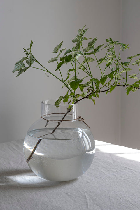 Vase - Glass H21cm Klar