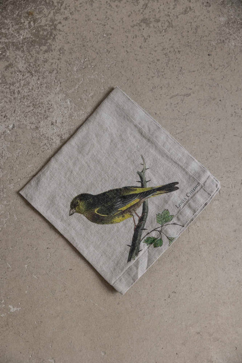 Tøyserviett - Small Birds Grønnfink