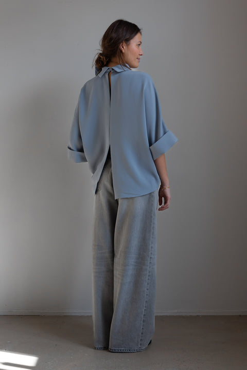 Bluse - Bailee Cloudy Blue