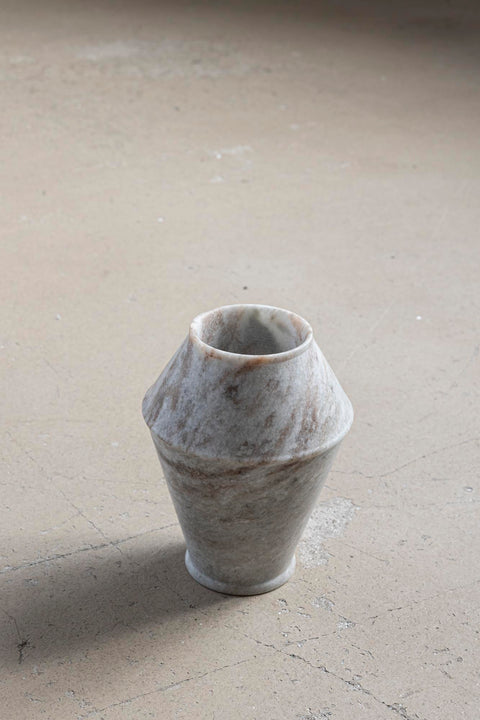 Vase - No.2 Dune Marble Light Brown