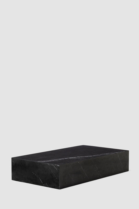 Sofabord - Plinth Grand 76x137xH27,5cm Nero Marquina