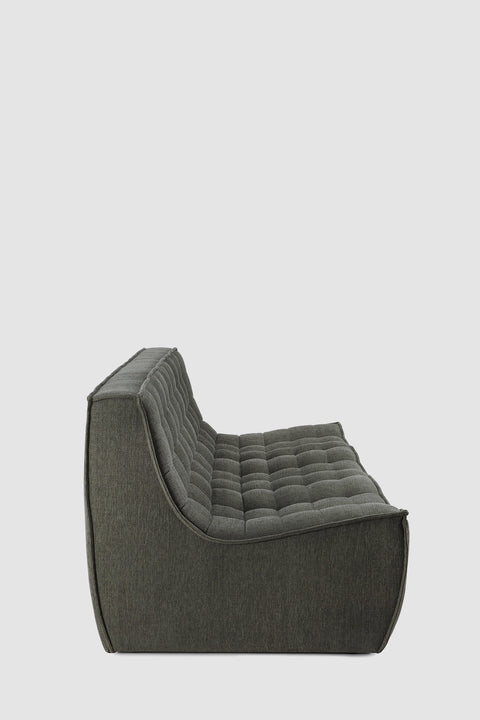 Sofa - N701 3-Seter Eco Fabric Moss