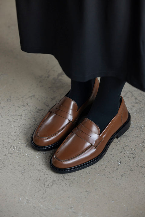 Loafers - Townee Penny Cognac