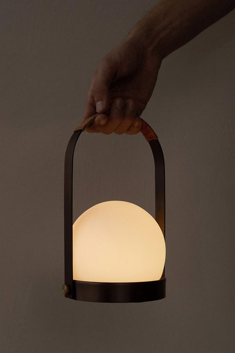 Bordlampe - Carrie Portable LED Bronzed Brass