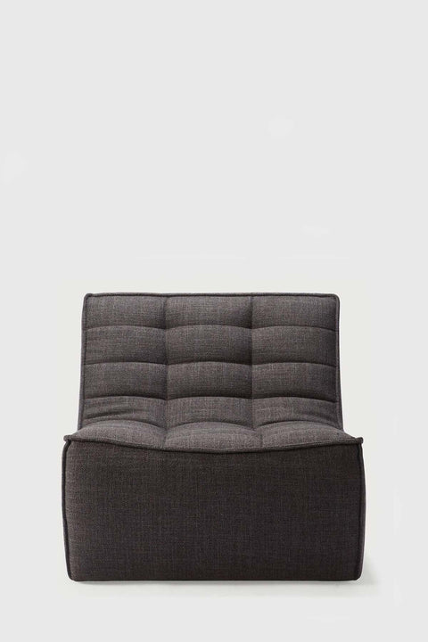 Sofa - N701 1-seter Mørk Grå