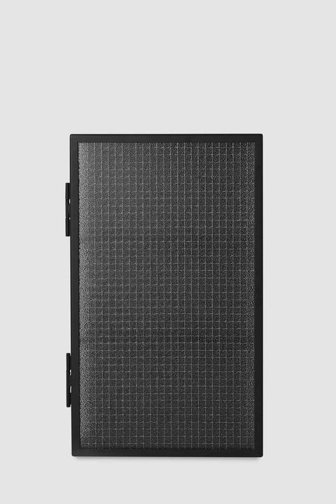 Veggskap - Haze Wall Cabinet Wired Glass Black