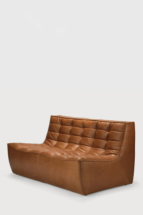 Sofa - N701 2-seter Brun Skinn