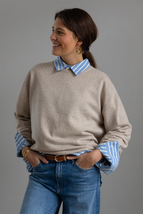 Genser - Toulon Sweater Barley