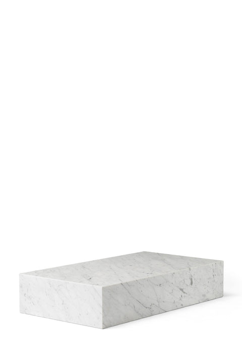 Sofabord - Plinth Grand 76x137xH27,5cm Carrara