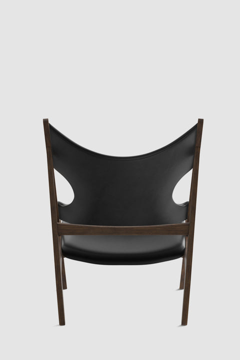 Lenestol - Knitting Lounge Chair, Walnut, Dakar 0842