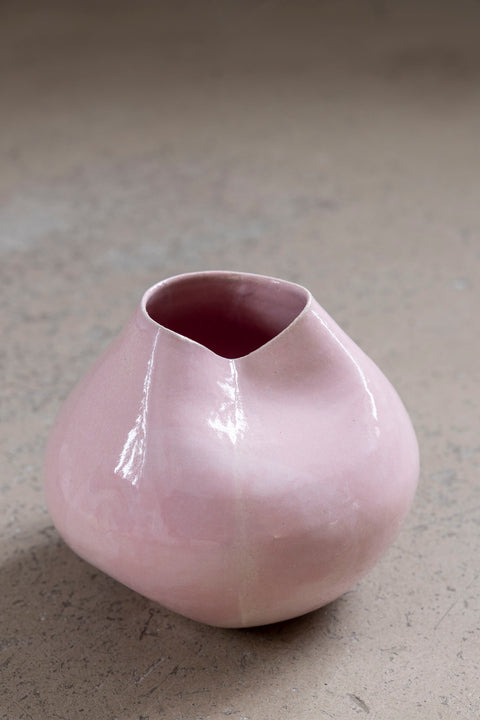 Vase - Håndlaget Rosa