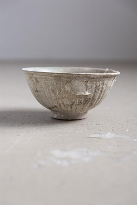 Skål | Ceramique Dia19xH9cm Lys Grå