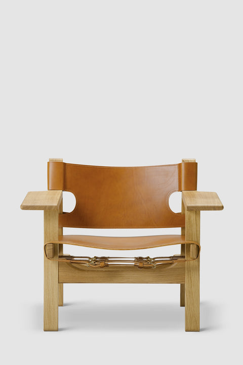 Loungestol - Spanish Chair 2226 Oljet Eik/Cognac Lær