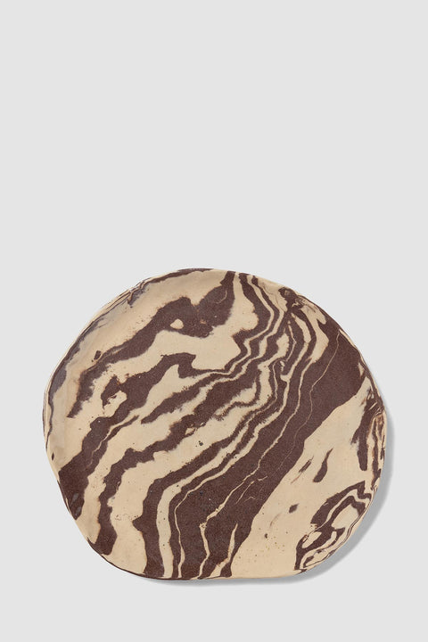 Fat - Ryu Platter 34cm Sand/Brown