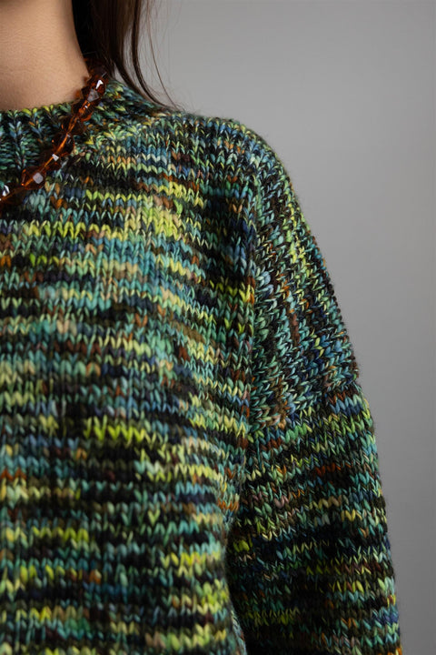 Genser - Space Dyed Hand Loomed Sweater
