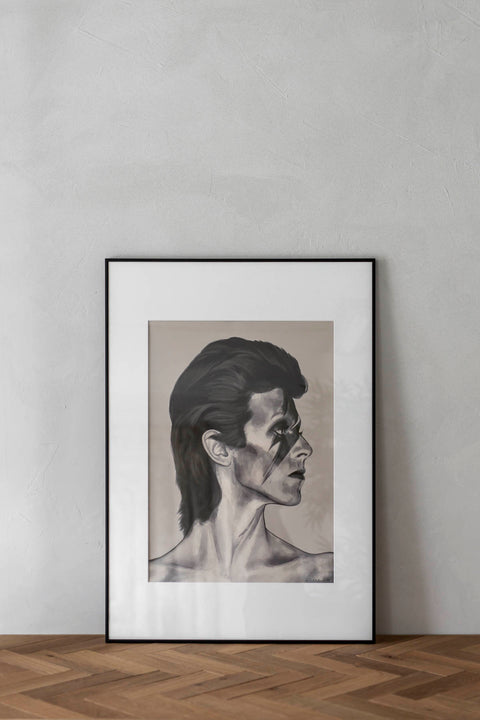 Plakat - Bowie 50x70cm Nummerert
