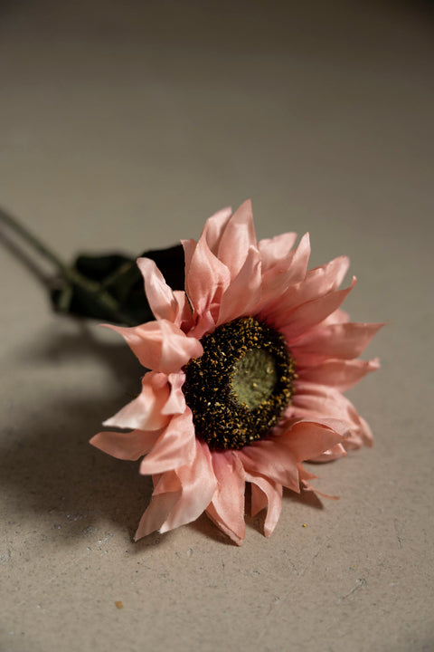 Blomst  - Solsikke 60cm Rosa