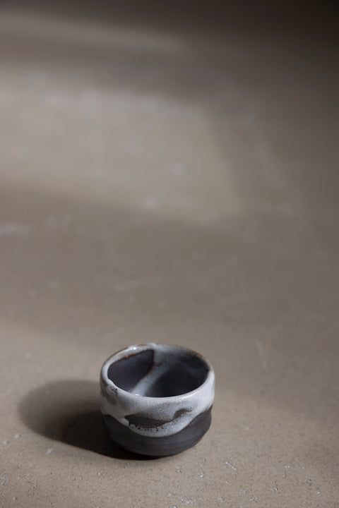 Telysholder - Japansk Keramikk Dia 6,4 H 4,5cm Mountain