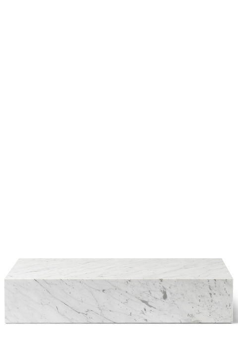 Sofabord - Plinth Grand 76x137xH27,5cm Carrara