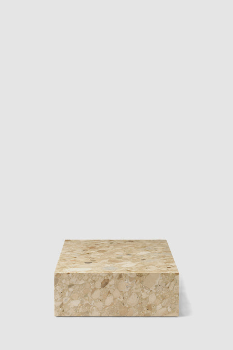 Sofabord - Plinth Grand 76x137xH27,5cm Kunis Breccia