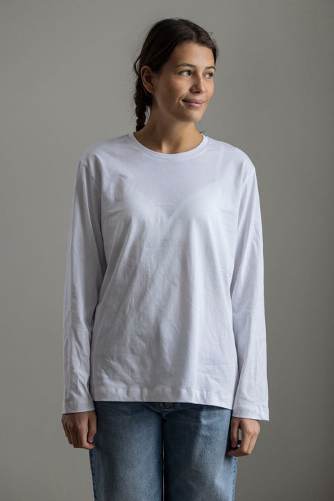 Genser - Long Sleeve Two Pack White & Undyed