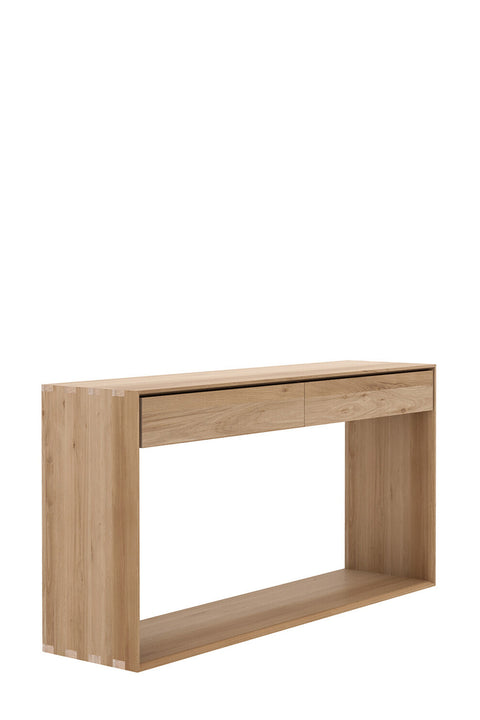 Konsollbord - Oak Nordic 160x40xh85cm