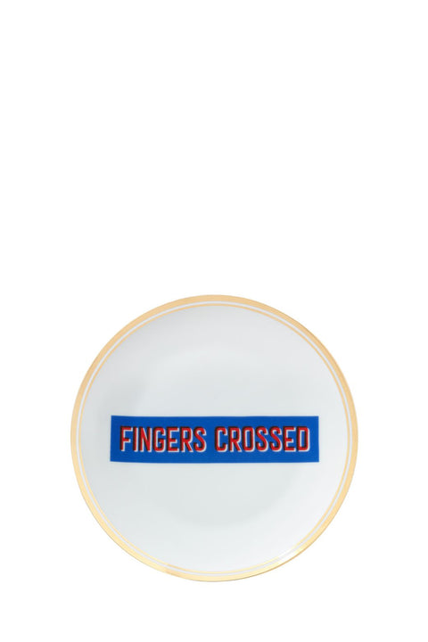 Tallerken - Fingers Crossed Dia17cm