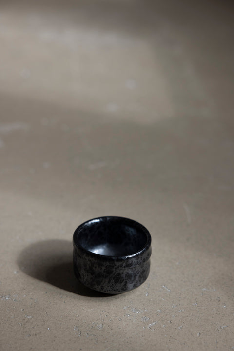 Telysholder - Japansk Keramikk Dia 6,4 H 4,5cm Black