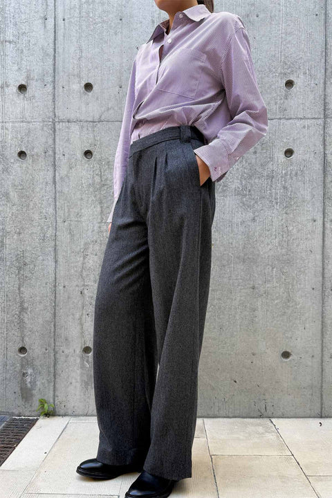 Bukse - Lawrence Tailored Pant Charcoal
