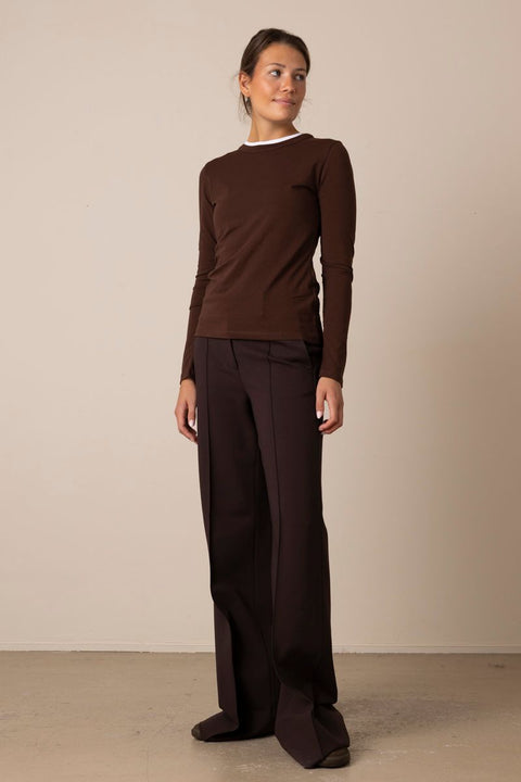 Bukse - Emotional Essence Pants Dark Chocolate