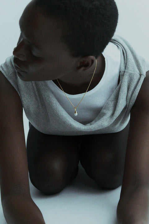 Halskjede - Lumora Pendant Necklace Gold