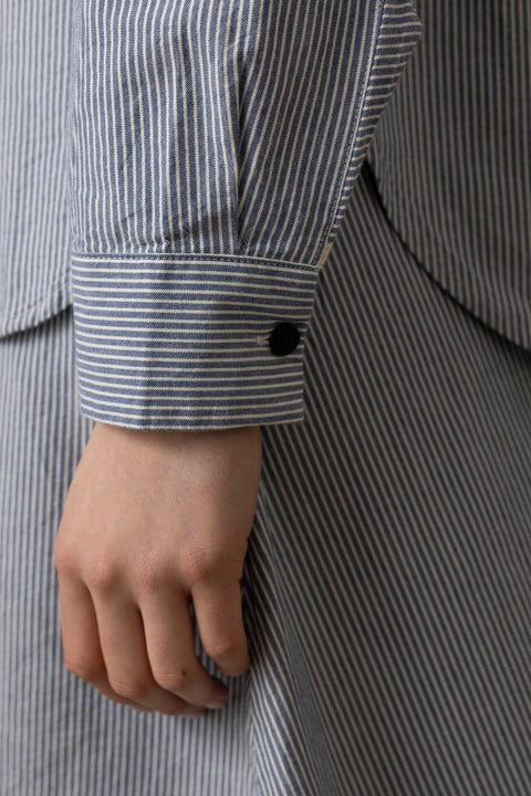 Skjorte - Paulina Shirt Striped Mix Blue Boy