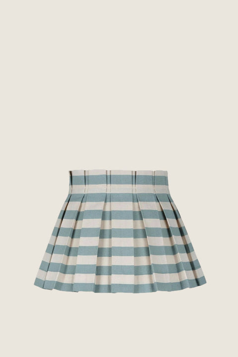 Lampeskjerm - Tangier Dia35cm Iceberg Blue Stripe