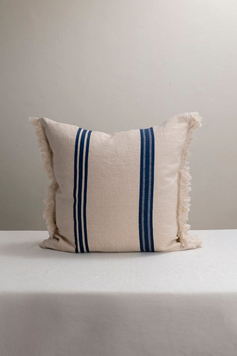 Putetrekk - The Indigo Stripe 63x63cm
