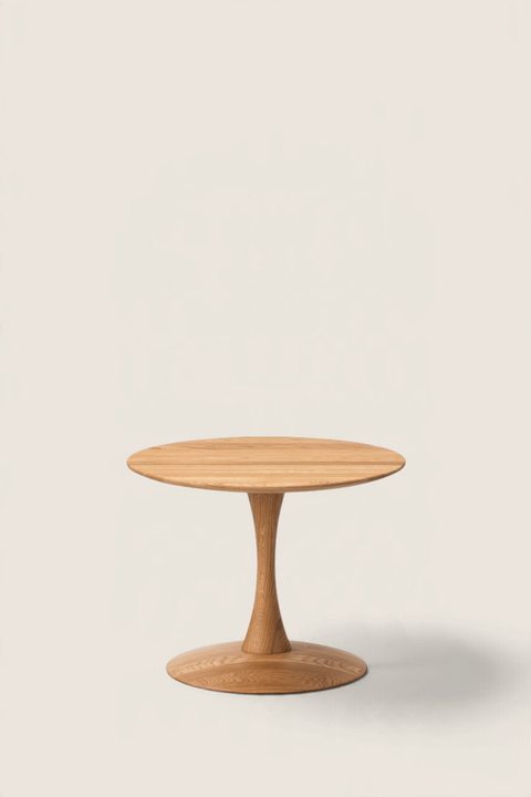 Sofabord - ND110 Trisse Model 5110 Dia55cm Oljet Eik