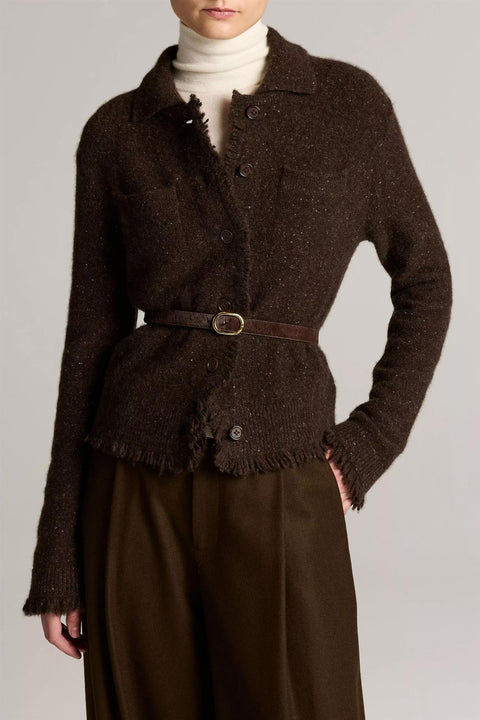 Cardigan - Shrunken Jacket Pinewood Donegal