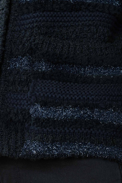 Cardigan - Bold Structures Midnight Sky Tweed