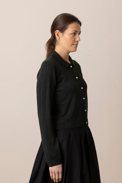 Cardigan - Amethyst Dark Pine