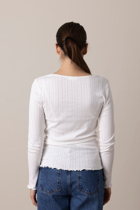 Genser - Edie Blouse Off-White