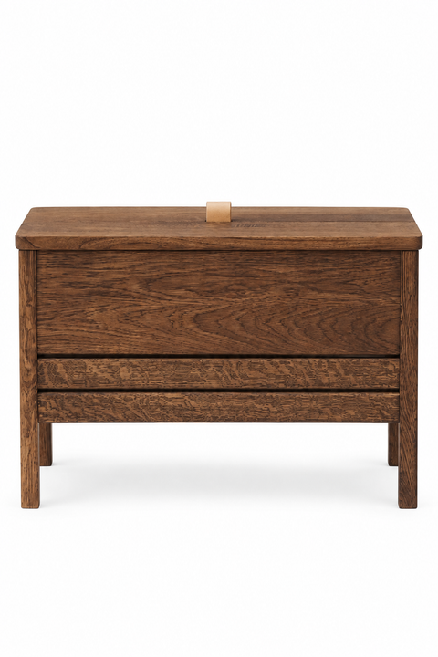 Benk - A Line Storage Bench 68 Røkt Eik