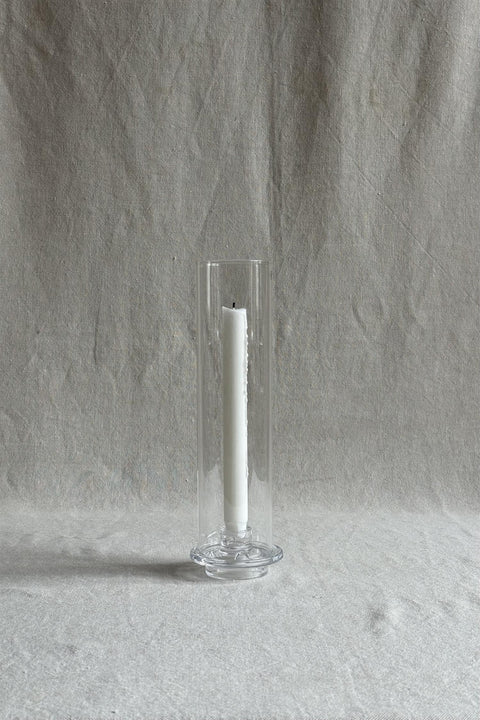 Lysestake - Lyslykt H27,5cm Glass Klar
