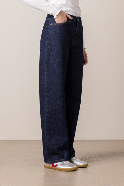 Jeans - Maddy Straight Jeans Indigo Blue