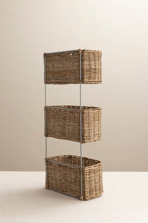 Veggkurv - 3 Kurver Grå