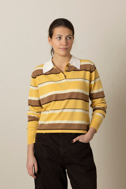 Genser - Cropped Stripe Rugby Sole Combo