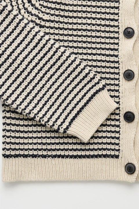 Cardigan - Shiva Mix Black Navy