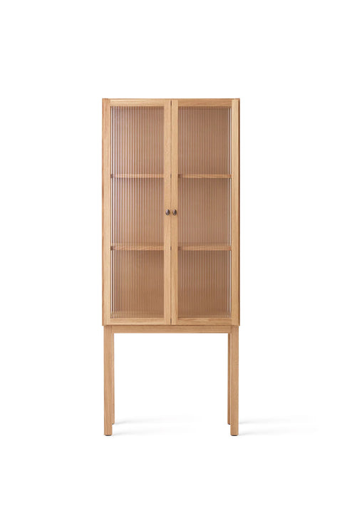 Vitrineskap - Curiosity Cabinet Tall Oak