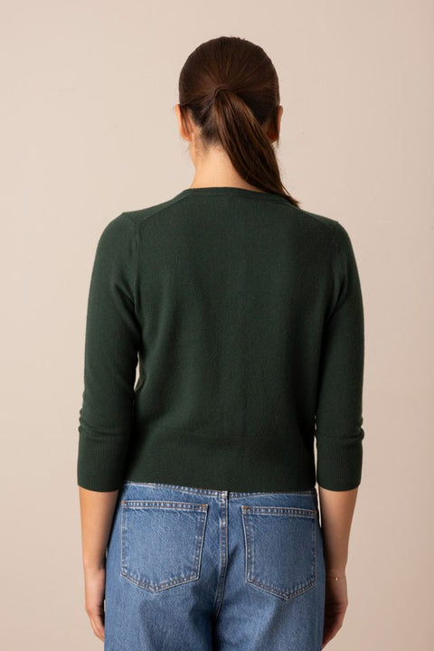 Cardigan - Metal Button Forest