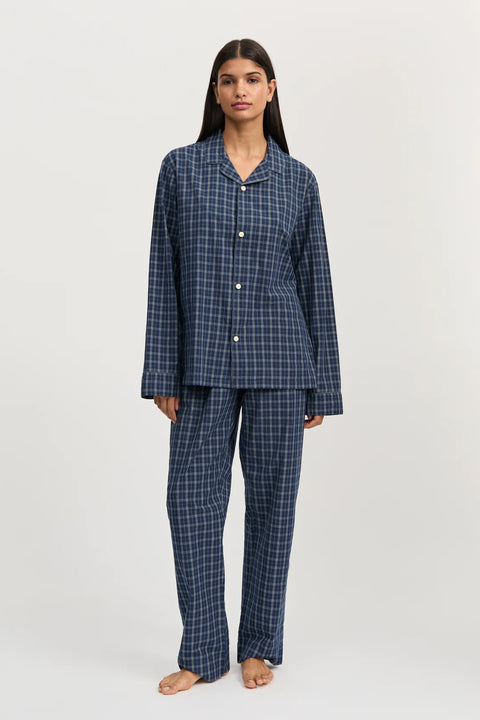 Pyjamas - Classic Check Mix Navy