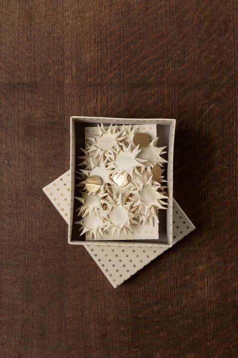 Girlander - Hvit/Gull