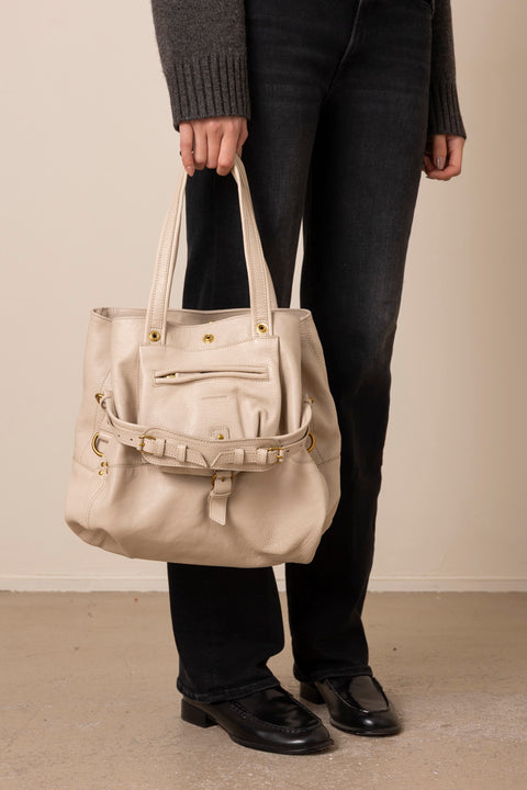 Veske - Billy M Ecru Grainé